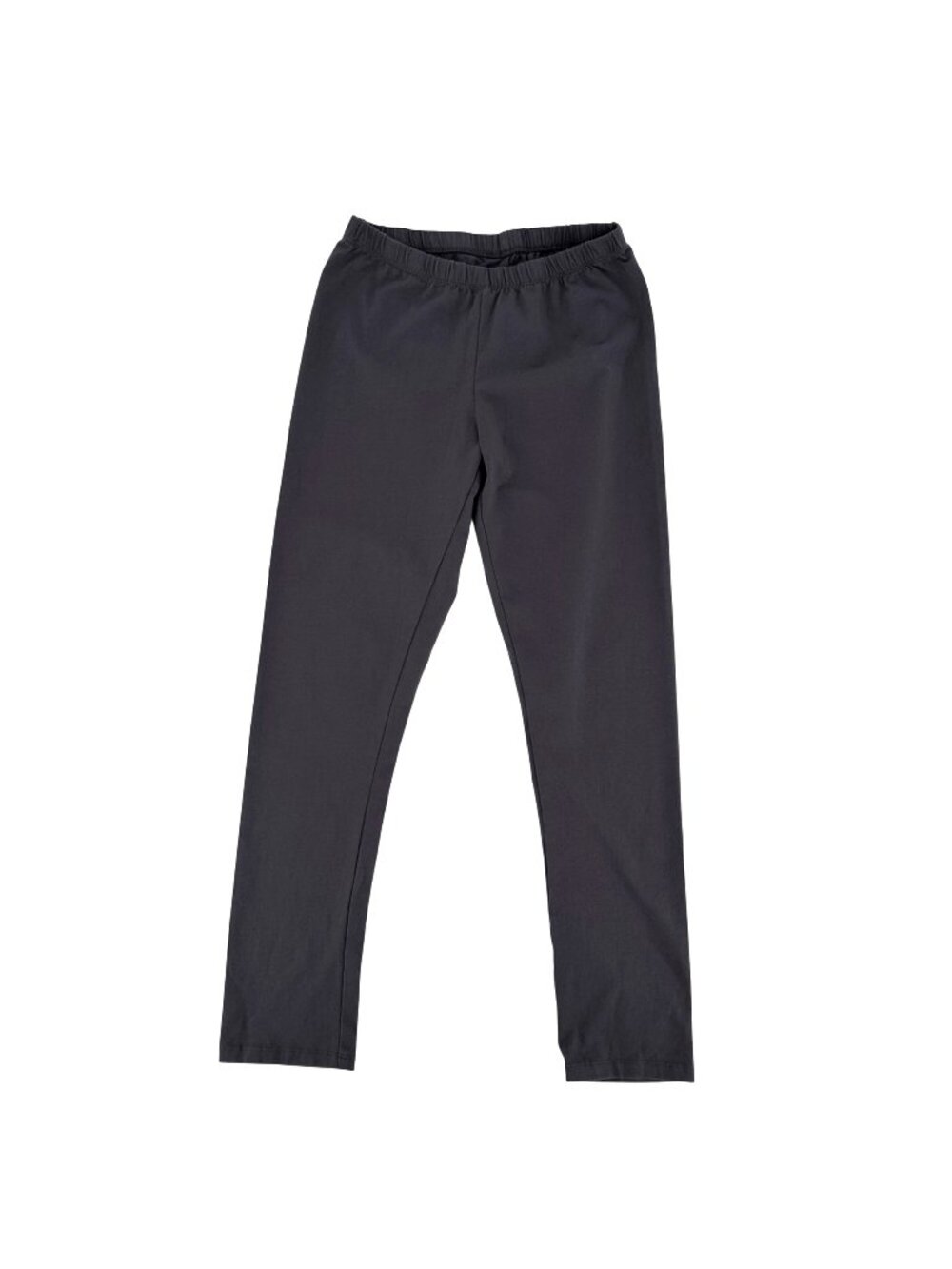 NWOT Flax Womens Elastic Waist Gray Stretch Legging X-Small  Cotton Blend